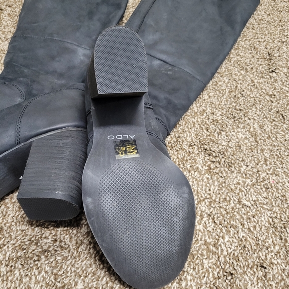 Aldo women black boots size 8.5 - Picture 5 of 7